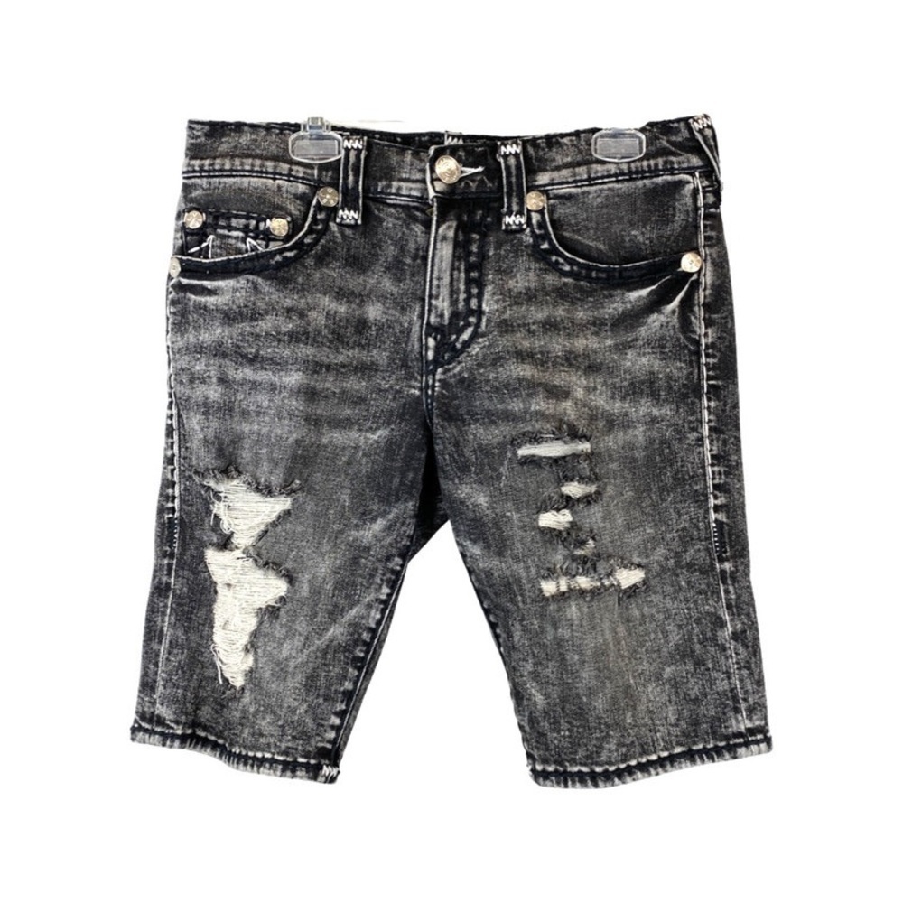 True Religion Ricky Straight Denim Shorts
